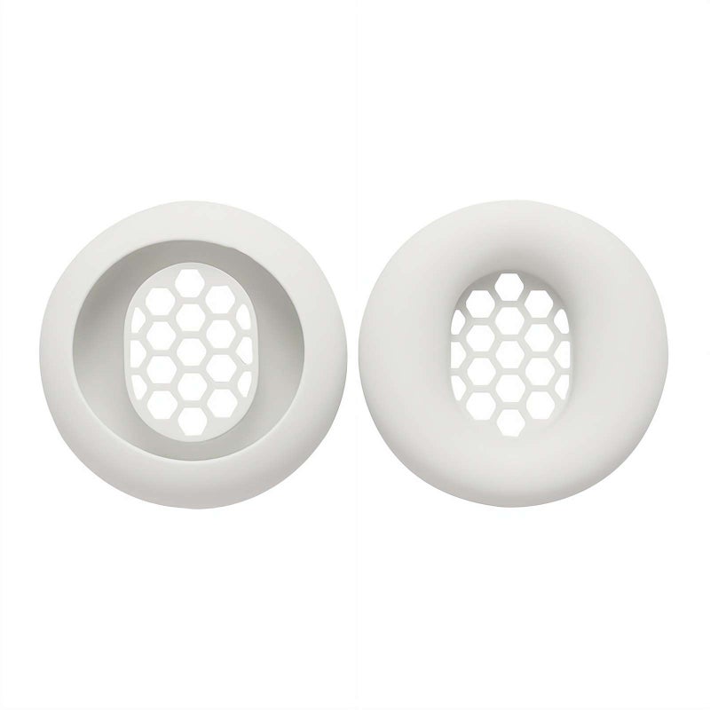for CMF by NOTHING Headphone Pro Protective Case, 2pcs Soft Silicone Shell Case for CMF by NOTHING Headphone Pro (white) - Image 1